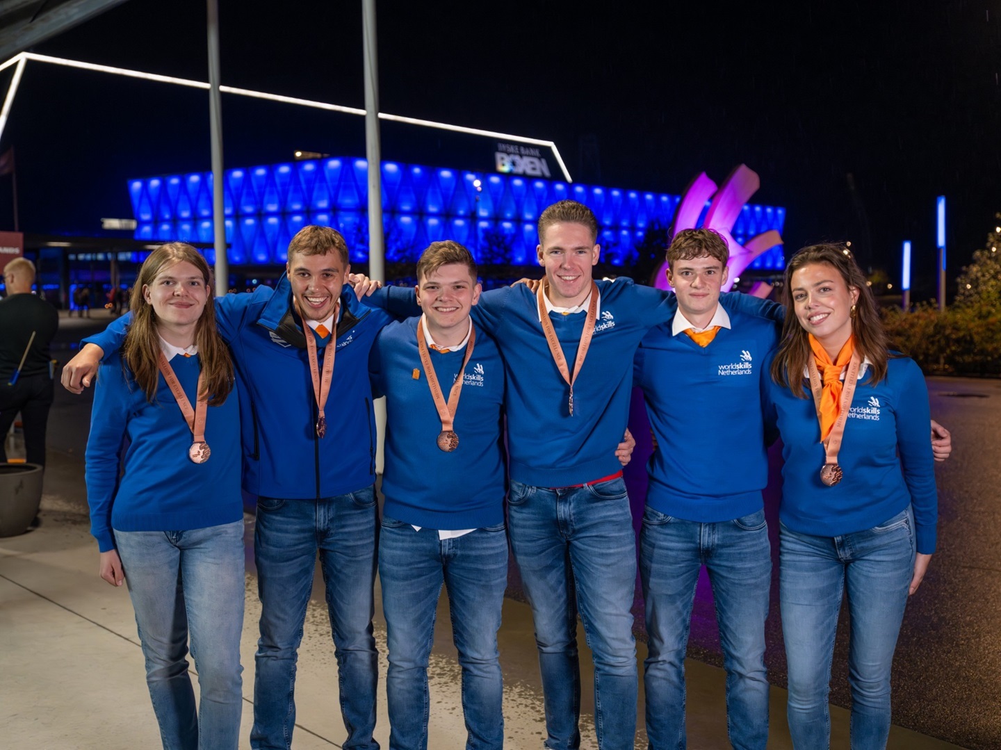 Worldskills RO Cv T Teamfoto medailles ES2025