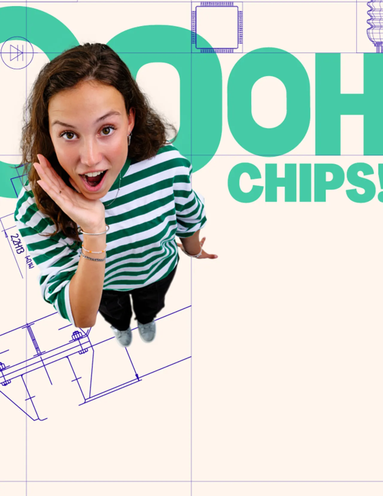 Oh chips zondertekst