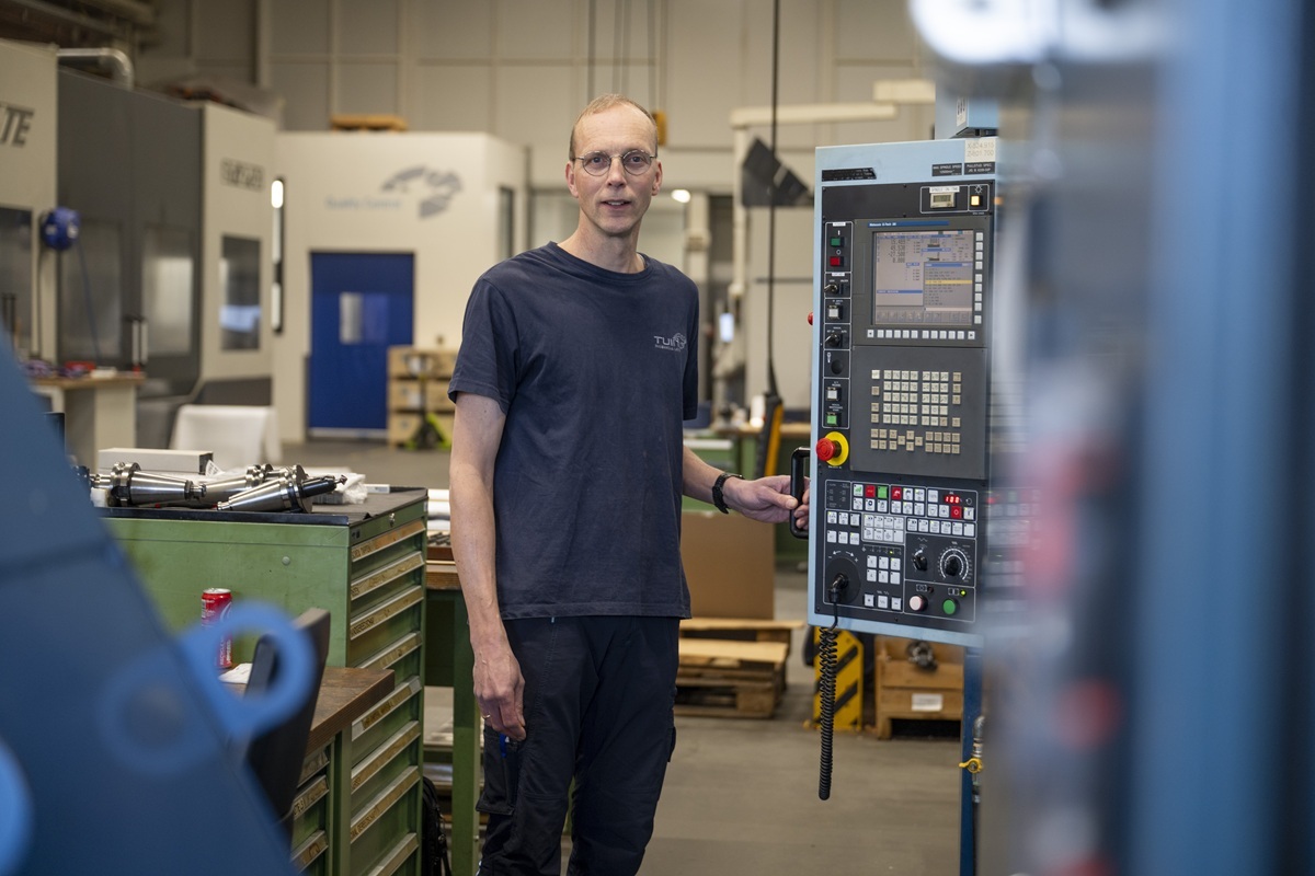 Ruben BBL ROC van Twente Techniek Verspaner uin Machinefabriek Dedemsvaart