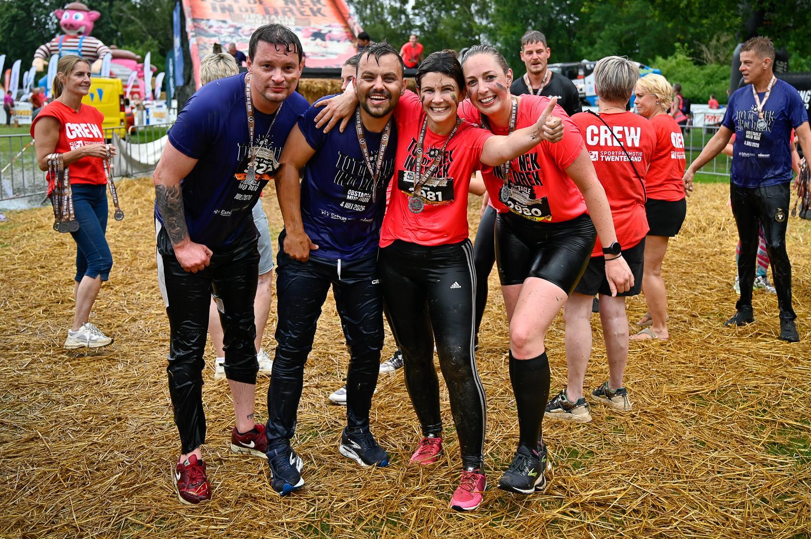 Doorzettingsvermogen mudrun Triple T 2026 Endoor ROC van Twente Techniek